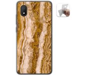 Tumundosmartphone Funda Gel Tpu para Alcatel 1B 2020 diseño Mármol 10 Dibujos