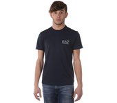 Emporio Armani EA7 Camiseta Algodón Hombre Azul Oscuro 3ZPT51PJ30Z 1554
