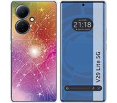 Funda Silicona para Vivo V29 Lite 5G diseño Abstracto Dibujos