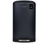 Les Collectors Cubo de Basura con Pedal, Metal, Bleu Foncé, 40 L