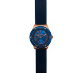 Reloj Mujer Arabians DPP2192A (Ø 33 Mm) Azul Caucho Acero Inoxidable