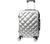 DAM Maleta de cabina Trolley en material ligero de ABS + PC de alta resistencia. Cerradura numérica y 4 ruedas dobles extraíbles y giratorias 360°.  37x24x56Cm