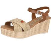 Shoes Cuñas Y Alpargatas marca Oh! My Sandals para mujer en color marrón