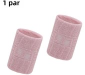 1 Pair Cotton Elastic Wristband Support Basketball Wrist Brace Wraps Men Kids Gym Fitness Powerlifting Tennis Sweat Absorption