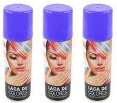Spray de Color para el Cabello de Aerosoles - Perfectos para Celebraciones y Transformaciones de Estilo en Segundos - Lacas de Pelo Color 125ml PLUS HOME - Cambio Rápido y Lavable - Tu Look