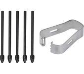 Touch Stylus S Pen Tips Replacement Nibs With Clip For Samsung Galaxy S24 S24Ultra Tab S9 S9U S9FE S Pencil Metal Spare Nib