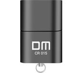 DM CR015 MicroSD Card Reader with TF Card Slot become USB Flash Drive for computer or for car USB Adapter