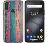 Funda Silicona para Gigaset GS4 diseño Madera 10 Dibujos