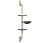Árbol rascador para Gatos de comparación gris obscure142.5 cm