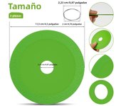 3Pcs Integrated Glass Cutting Disc for Angle Grinder Heat Resistant Diamond Glass Saw Blade Ultra Thin Ceramic Cutting Disc