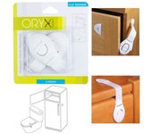 Oryx Protector Cierre Seguridad Frigorífico Cajon Bister 2 Piezas