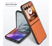 Luxury Premium Leather Cover For Motorola Razr 50 Ultra Moto Razr50 50Ultra 2024 Razr40 2023 Shockproof Hard Plastic Phone Case