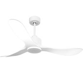 Ventilador de techo Reversible Termostato Wifi Motor DC Techos Inclinados Mando a Distancia Hypersilence Memoria