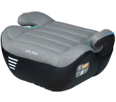 Silla de auto Play BELT THREE para niños de 125 a 150 cm, con sistema de sujeción con cinturón y diseño ergonómico para viajes seguros y cómodos.