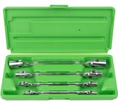 JBM 50622 ESTUCHE CON 4 LLAVES DE VASO ARTICULADAS TORX