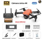 E88Pro E99/K3 RC Drone 4k Profesional HD Airplane Dual Camera Wide-Angle Head Remote Quadcopter Airplane FPV Helicopter Dron Toy
