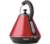 Hervidor Eléctrico Sogo 5785 1.8L 2200W Rojo - Rápido Calentamiento