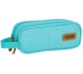 Safta PORTATODO DOBLE AZUL LAGO Juvenil 2 Años Garantía 6L