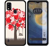 Funda Silicona para ZTE Blade A51 diseño Pajaritos Dibujos