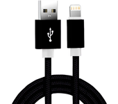 Metal Nylon Braided USB Charger Cable for iPhone 14 8 7 6S Plus X XR XS 11 12 13 Pro Max iPad 9 Fast Charging Data Cord 1m 2m 3m
