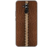 Tumundosmartphone Funda Gel Tpu para Huawei Mate 20 Lite diseño Cuero 01 Dibujos