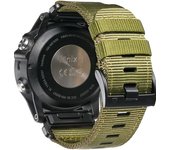 22 26mm Nylon Military strap For GARMIN FENIX7 7X PRO 6 6X Soft wear-resistant strap body For 965 Instinctive replacement strap