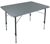 Bo-Camp - Mesa de camping - Altura regulable - 100x70 cm