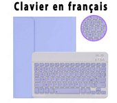 AZERTY Keyboard Case for iPad Pro 11 2022 Pro 10.5 9.7 Air 4 4th Air 5 5th 10.2 9th 7th 8th 9.7 5th 6th 10th Generation Cover