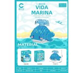 DIY Marine Micro Particle Assembly Building Block Crabs Penguins Octopuses Sharks Clownfish Killer Whales Creative Toys for Gift