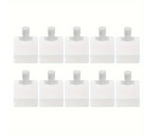 10 Pcs 30/50/100ml Travel Size Empty Squeeze Bags Lotion Dispensing Bags Reusable Liquid Leakproof Shampoo Cosmetic Storage Bags