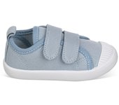 Chetto Zapato Lona Cielo - Calzado Respetuoso para Niñas. (Comprar una tallas mas)
