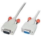 Lindy RS232 CABLE 9P-SUBD M/F   2M