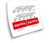 Kit de Pegatinas compatibles con moto Scooter Aprilia SR 50 Racing