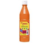 Jovi tempera paint tempera liquida - base agua - lista para usar - alto poder cubriente - secado rapido - excelente fluidez - adherencia en multiples superficies - color naranja