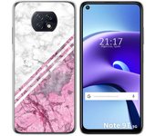 Tumundosmartphone Funda Gel Tpu para Xiaomi Redmi Note 9T 5G diseño Mármol 03 Dibujos