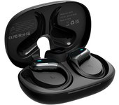Auriculares Bluetooth tipo auriculares inalámbricos 80 horas de reproducción con Pantalla LED caja de carga inalámbrica reducción de ruido auriculares con gancho de oreja, auriculares tipo orejera adecuados para ejercicio de carrera deportiva