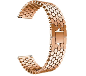 22mm 20mm Stainless Steel Strap for Samsung Galaxy Watch 3 45mm Band Gear S3 Active 2 for Huawei Watch Bracelet For Amazfit