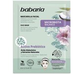 BABARIA ACIDO HYALURONICO MASCARILLA FACIAL MICROBIOTA 20ML