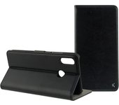 Funda con tapa para honor 8x, semirrígida, standing, negro