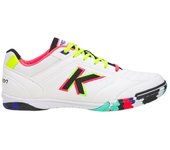 Kelme, Indoor Copa, Zapatillas Futbol Sala, Suela Caucho, Cuero Sintetico, Cierre Cordones, Hombre, Blanco, 55257_1061//