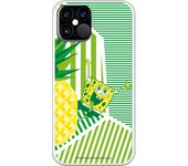 Funda original compatible con iPhone 12 o 12 Pro con un diseño de Bob Esponja Franjas Verdes