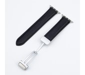 Leather Magnetic Buckle Strap for Apple Watch 8 45mm 41mm Ultra 49mm Geniune Leather Band for iWatch Series 7 6 5 38mm 41mm 40mm