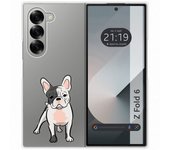 Tumundosmartphone Funda Carcasa Dura para Samsung Galaxy Z Fold 6 5G diseño Perros 06 Dibujos