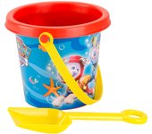Cubo 14cm para playa con pala diseño Paw Patrol (7263) Ideal Playa