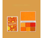 Box set of seven color water-based printing mud finger painting color printing mud DIY rubber stamp printing table accessories