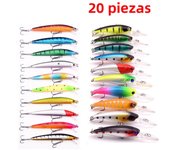 Fishing Lure Set Fishing Hard Bait Mini Minnow Floating Swing Crankbait Crazy Wobblers Artificial Bionic Crank Lures