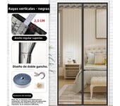 Magnetic Screen Door，Pet Friendly Walk Through Door Screen Magnetic Closure- Magnetic Screen Door Mesh Keeps Bugs Out-White