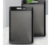 Parrilla Portátil para Exteriores con Asa Placa de Hierro Mini para Barbacoa Camping Senderismo y Viajes Material de Hierro