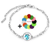 New Aromatherapy Locket Bracelet 12mm Essential Oil Diffuser Perfume Bangles Tree of Life High Quality Stainless Steel Jewelry