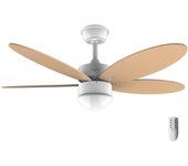 Cecotec Ventilador de techo con luz Ventilador de techo EnergySilence Aero 4260 Orange